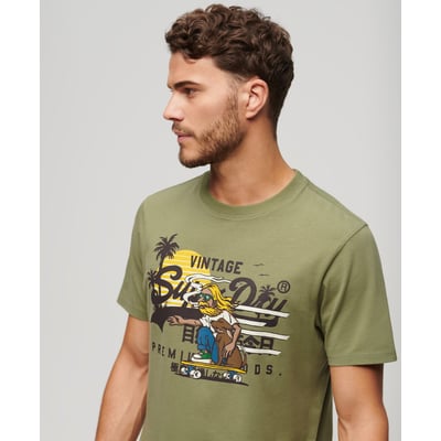 T-shirt à motif LA SUPERDRY