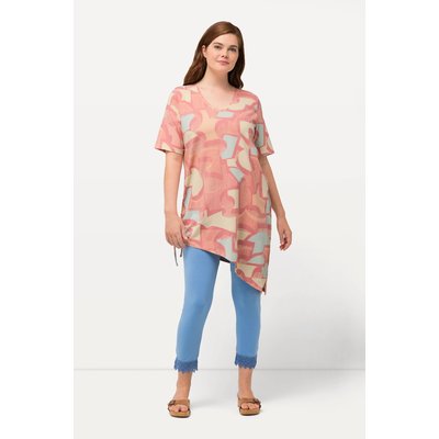 T-shirt long, ruban à froncer ULLA POPKEN