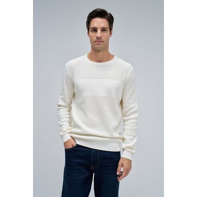 PULL EN MAILLE AVEC TEXTURE SALSA JEANS