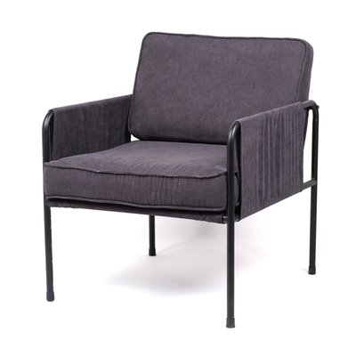Fauteuil en velours côtelé COZY FACTORY