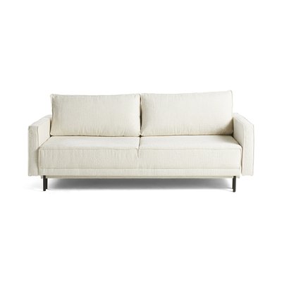 Canapé Convertible en Tissu velours relief 3 places - CHARLIE LISA DESIGN