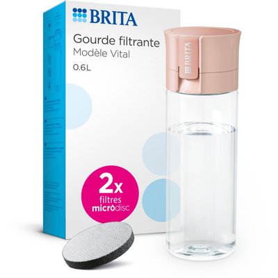 Gourde filtrante filtrante Vital abricot BRITA