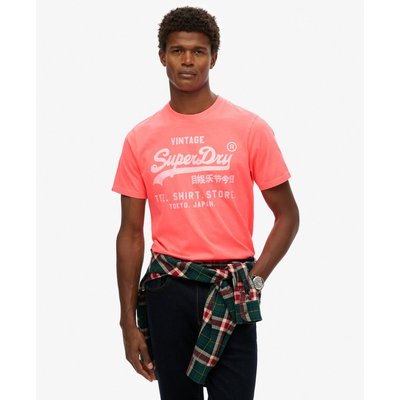 T-shirt décontracté Vintage Logo Neon SUPERDRY