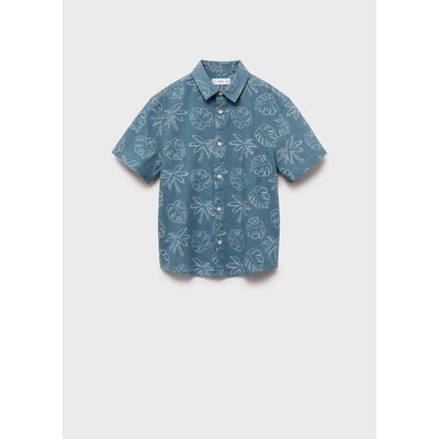 Chemise avec imprimé tropical MANGO KIDS