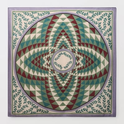 Foulard imprimé, matière recyclée MONOPRIX