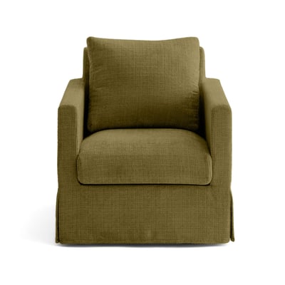 Housse de fauteuil en Velours texturé - SERENA BEST MOBILIER