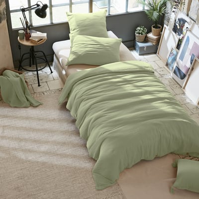 Housse de couette en double Gaze de Coton Gaia EDEN