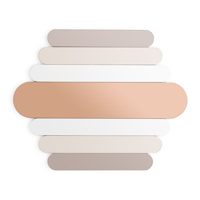 Miroir géométrique coloré H90, Hila AM.PM