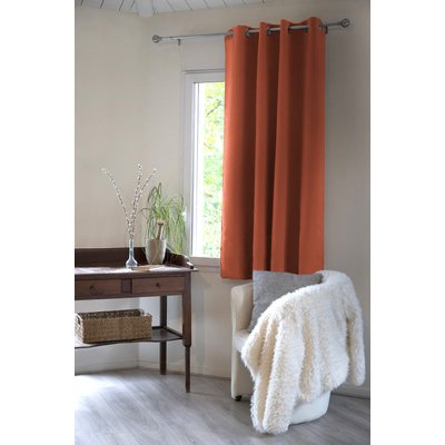 Rideau occultant polyester uni, Brez C DESIGN HOME TEXTILE