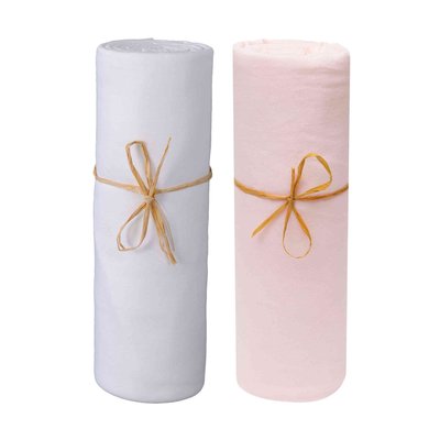 Drap housse jersey bio (lot de 2) P TIT BASILE