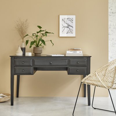 Bureau en manguier massif 130 cm SOHO BERAH GETAH