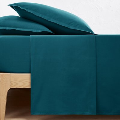 Drap plat uni percale de coton Scenario LA REDOUTE INTERIEURS