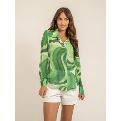 Chemise Voile Motifs Orfane DONA LISA