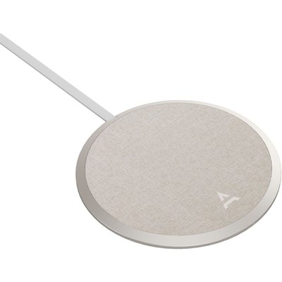 Chargeur induction 15W USB-C Beige ADEQWAT