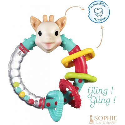 Hochet multi-texturé Sophie la girafe VULLI
