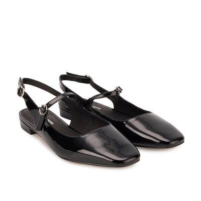Ballerines Héloïse Cuir Brillant BONS BAISERS