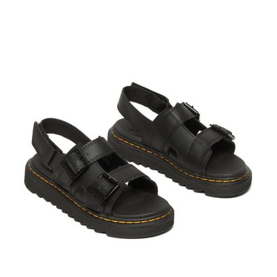 Sandálias Varel J, em pele DR. MARTENS