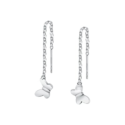 Boucles D'Oreilles en acier, cristaux, TALISMANI MORELLATO
