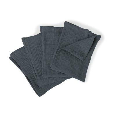 Serviette de table (x4) gaze de coton CARLA FEBRONIE