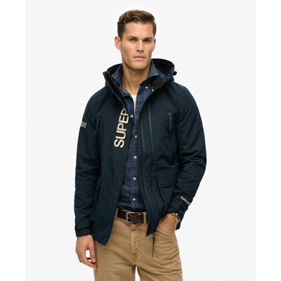 Coupe-vent à capuche et logo brodé Ultimate SUPERDRY