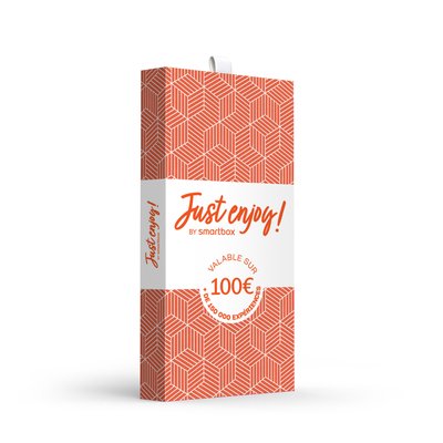 Carte cadeau Just enjoy ! Fun - 100 €- SMARTBOX - Coffret Cadeau Multi-thèmes SMARTBOX