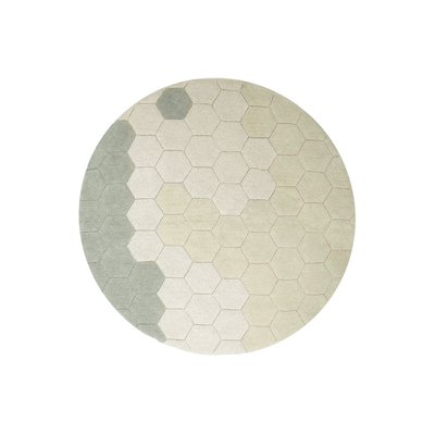 Tapis Rond en coton  Rayon de miel PLANET BEE LORENA CANALS