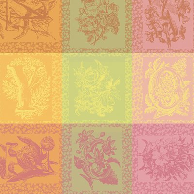 Serviette pur coton MILLE ABECEDAIRE GARNIER-THIEBAUT