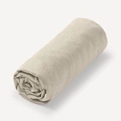 Drap-housse lin lavé, Elina pour matelas épais AM.PM