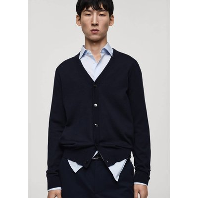 Cardigan 100 % laine mérinos MANGO MAN
