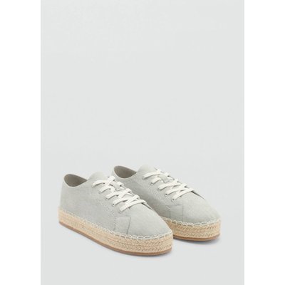 Espadrilles coton lacets MANGO KIDS