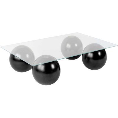 Table basse en verre 110 x 75 x 30 cm Sera HANAH HOME