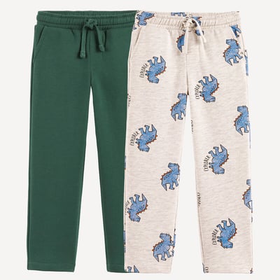 2er-Pack Joggpants aus Sweatware LA REDOUTE COLLECTIONS