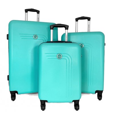 Lot 3 valises rigides dont 1 valise cabine DAVID JONES