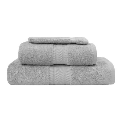 Ensemble de bain 3 pièces (1 drap de bain + 1 serviette de toilette + 1 gant) LUXURY SENSEI MAISON