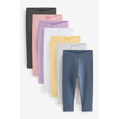Leggings basiques coupe classique, lot de 7 NEXT