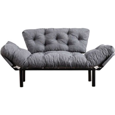 Canapé 2 places convertible en tissu Nitta HANAH HOME