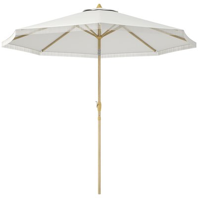 Parasol octogonal inclinable OUTSUNNY