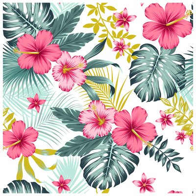 Nappe Toile cirée au mètre Fleurs bella DOUCEUR D'INTÉRIEUR