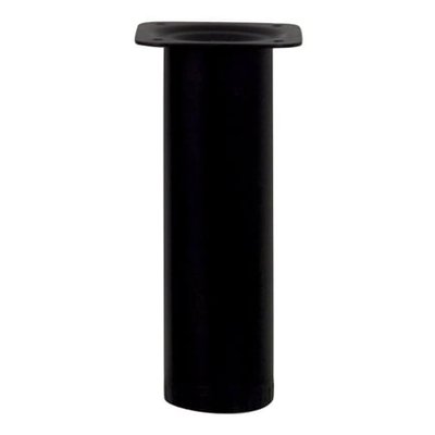 Pied Métallique Noir Acier Cylindrique H200 Mm X D60 Mm EVOLUDIS