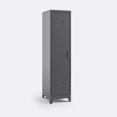 Armoire vestiaire 1 porte en métal acier, Hiba LA REDOUTE INTERIEURS