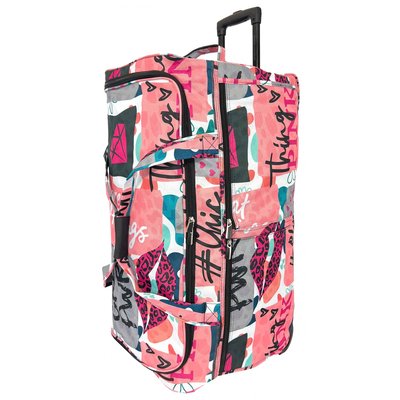 Sac de voyage avec roulettes 120L grand volume 76cm DAVID JONES