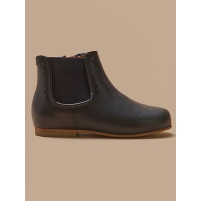Boots cuir CYRILLUS