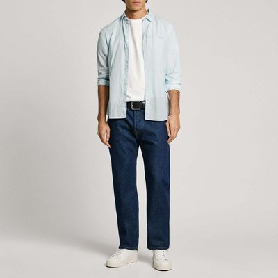 Chemise Coupe Slim En Popeline PEPE JEANS