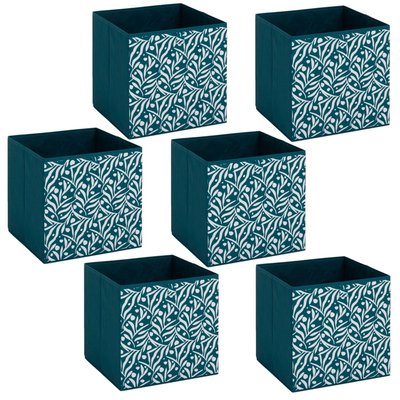 Lot de 6 boites de rangement OLIVIA ATMOSPHERA