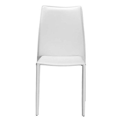 Chaise de repas en cuir  Solène ZAGO