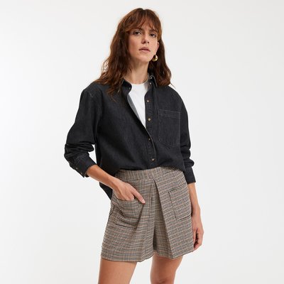 Hemd aus reinem Baumwoll-Denim, Signature MARLÈNE LA REDOUTE COLLECTIONS