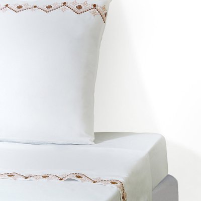 Drap plat percale NORA FEBRONIE