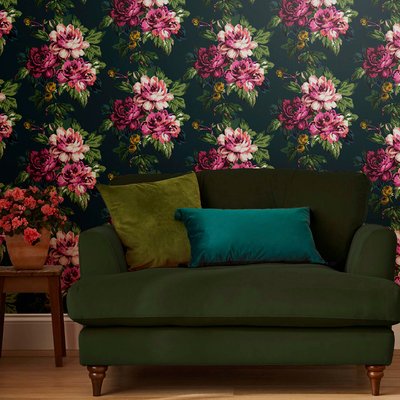 Papier peint Sublime bouquets fleuris lumineux JOULES