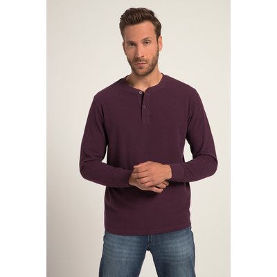Henley qualité OEKO-TEX. Maille piquée et JP1880