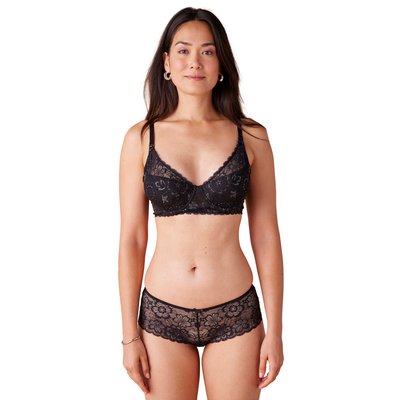 Soutien-gorge grossesse et allaitement en dentelle irisée ENVIE DE FRAISE